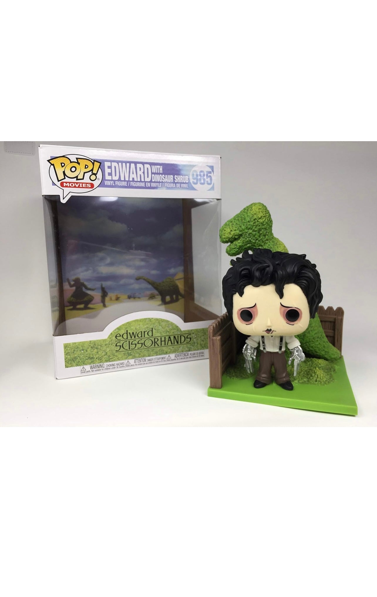 FUNKO POP! 🎥 DELUXE: EDWARD SCISSORHANDS EDWARD & DINOHEDGE #985