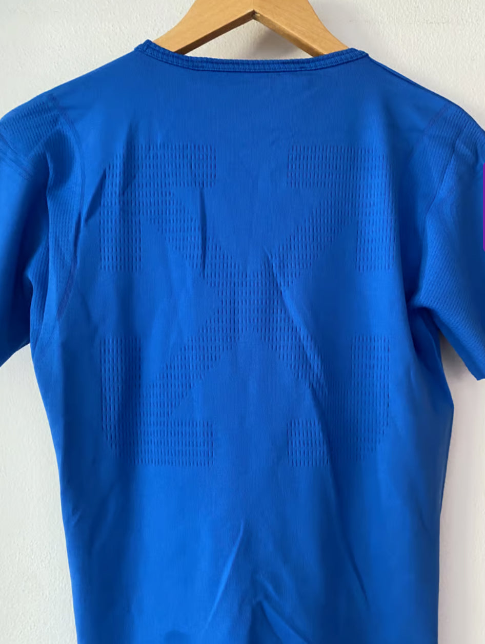 OFF-WHITE Seamless s/s Tee Blue White | Medium