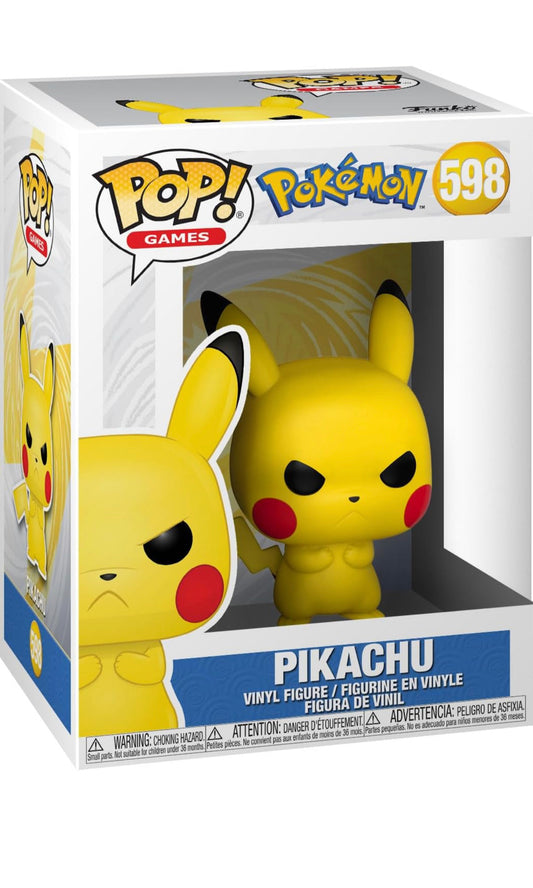 FUNKO: POP! GAMES POKÉMON GRUMPY PIKACHU #598