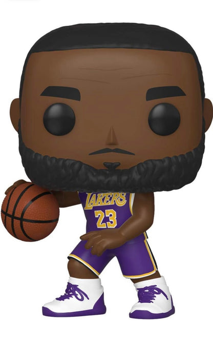 FUNKO POP!BASKETBALL LAKERS LEBRON JAMES HOME JERSEY #66