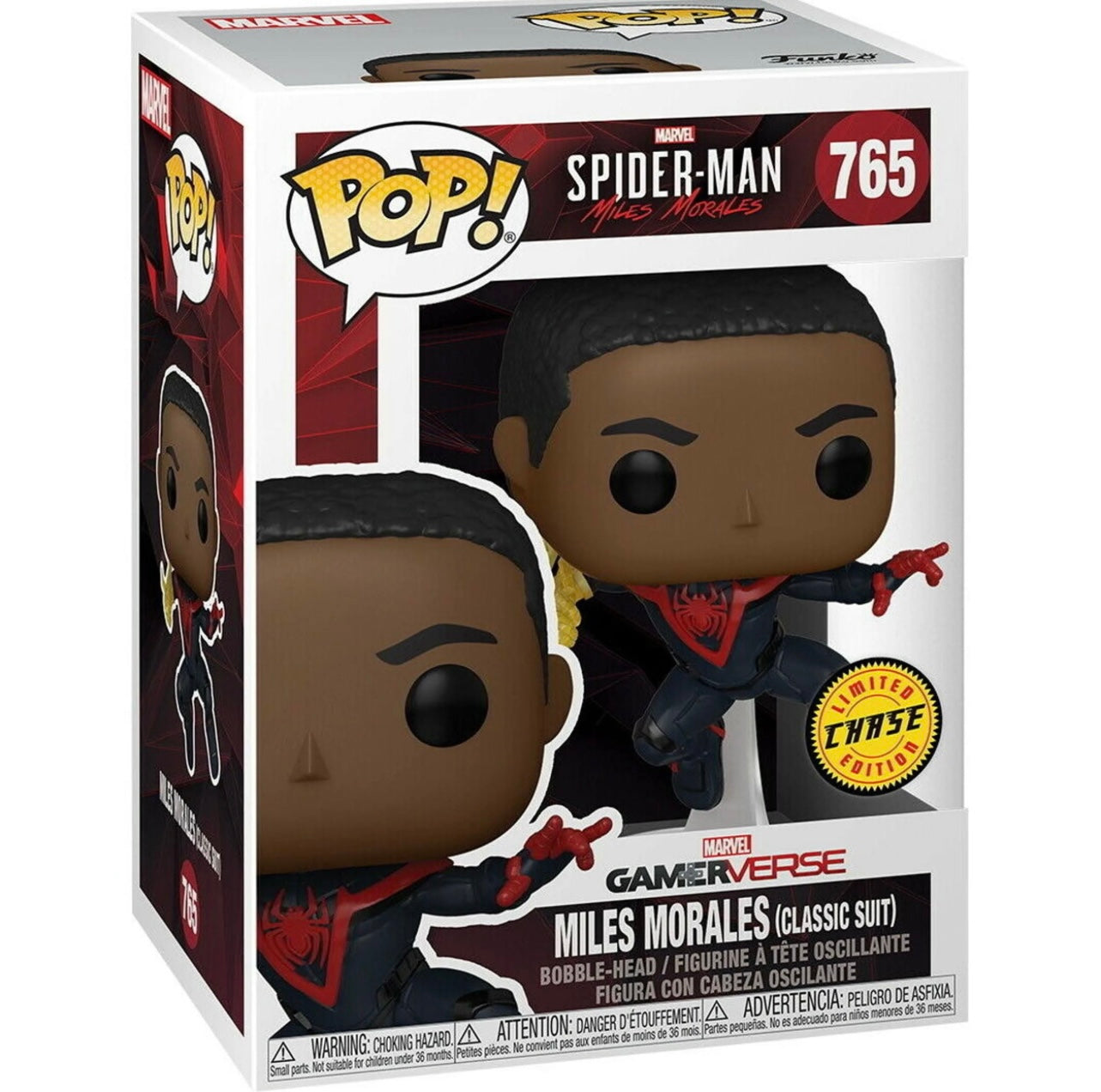 FUNKO POP! GAMES: MARVEL’S SPIDER-MAN: MILES MORALES- MILES MORALES CLASSIC #765