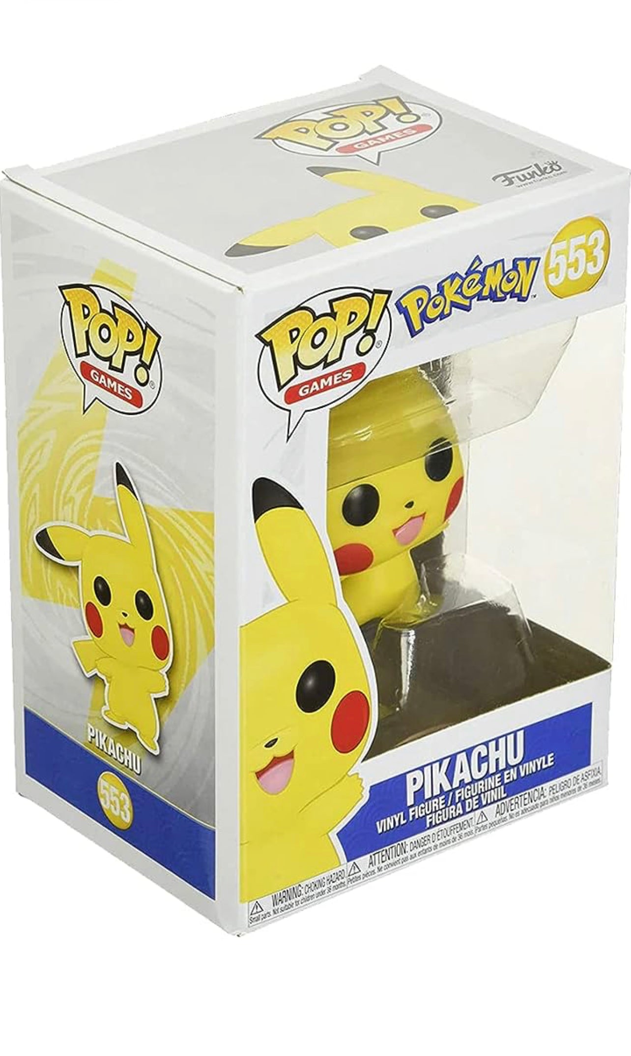 FUNKO POP!GAMES POKÉMON PIKACHU WAVING #553