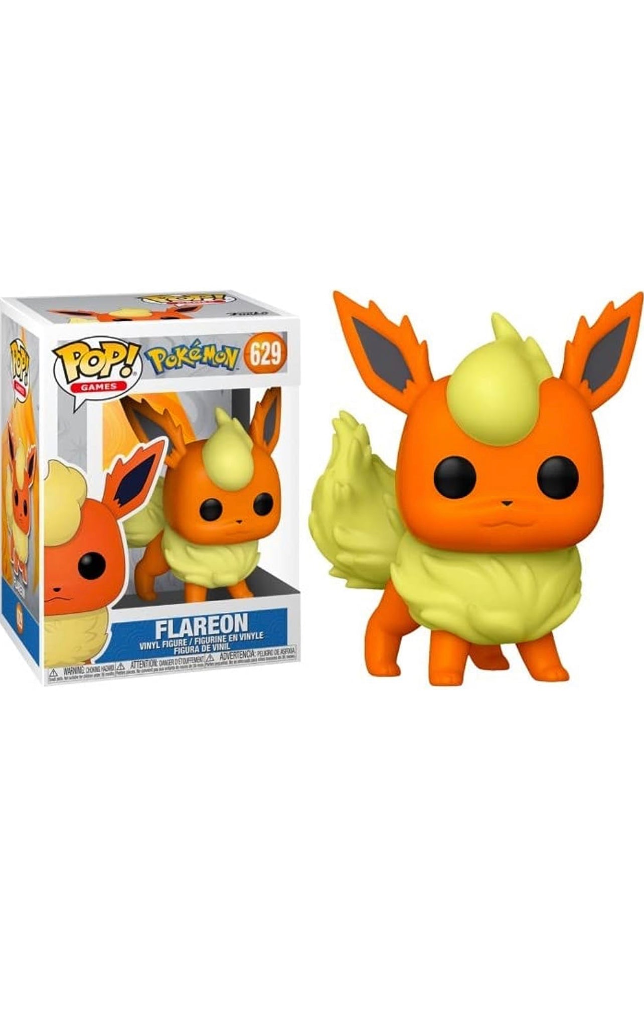 FUNKO POP!GAMES POKÉMON FLAREON #629