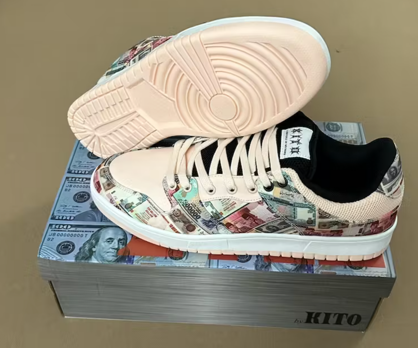 Kito Wares “Root of All Evil” Sneakers