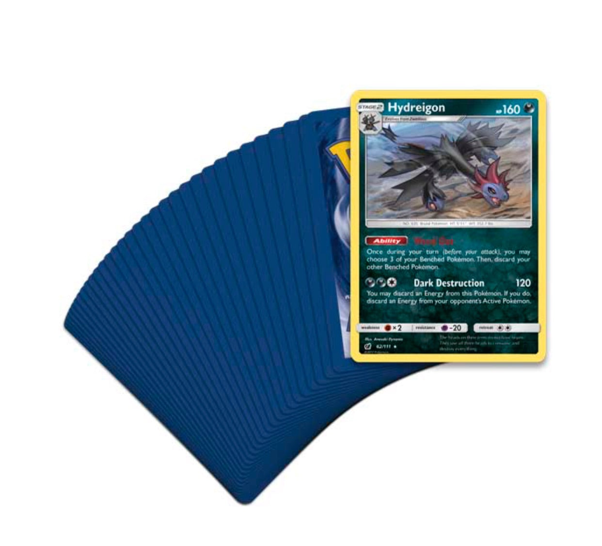 Pokémon TCG: Sun & Moon- Crimson Invasion Destruction Fang Theme Deck