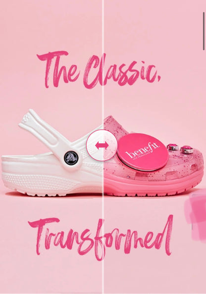 BENEFIT X CROCS CLASSIC CLOG COLLABORATION