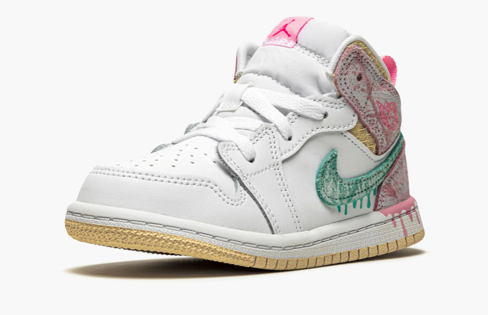 AIR JORDAN 1 MID SE TD "Ice Cream"