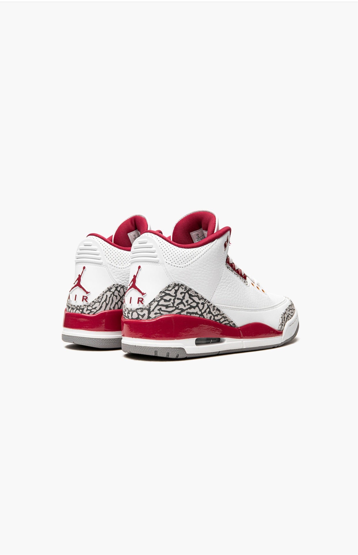 AIR JORDAN 3 RETRO “Cardinal'