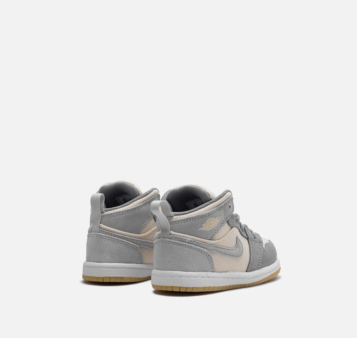 AIR JORDAN 1 MID SE (TD) - COCONUT MILK
