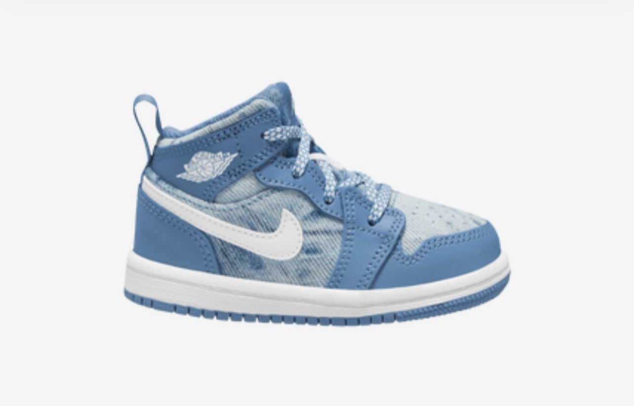 Air Jordan 1 Mid TD “WASHED DENIUM”