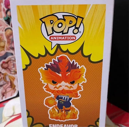 Funko Pop! Animation: My Hero Academia - Endeavor (Glow in The Dark), Amazon Exclusive #785