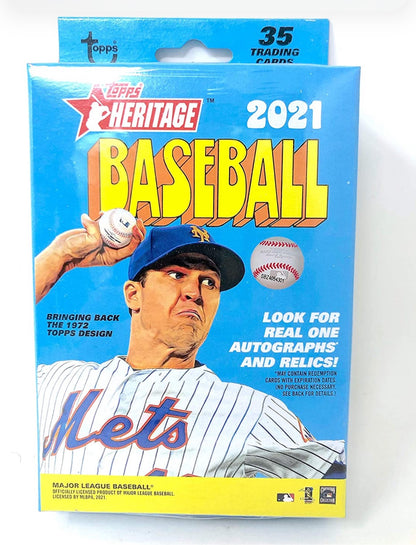 Topps 2021 Heritage Baseball Hanger Pack