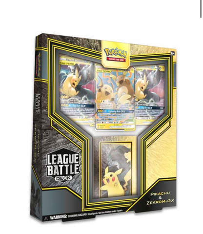 Pokémon TCG: Pikachu & Zekrom-GX League Battle Deck