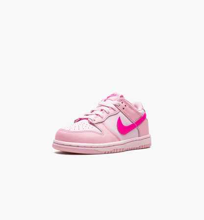 Nike Dunk Low (PS) “Triple Pink”