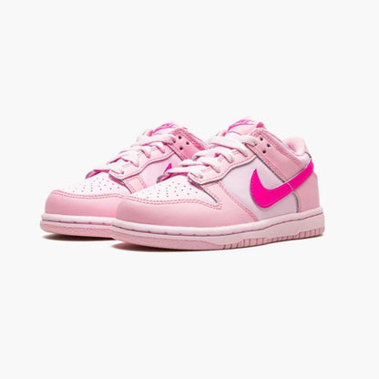 Nike Dunk Low (PS) “Triple Pink”