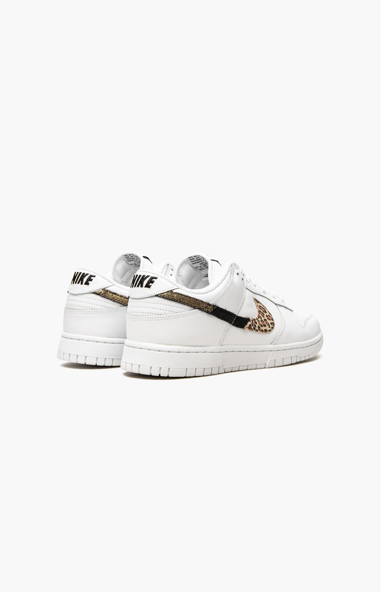 WMNS NIKE Dunk Low- Primal White-Animal Swoosh