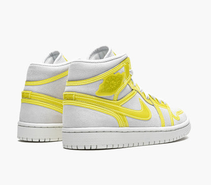 WMNS AIR JORDAN 1 MID LX "Opti Yellow"