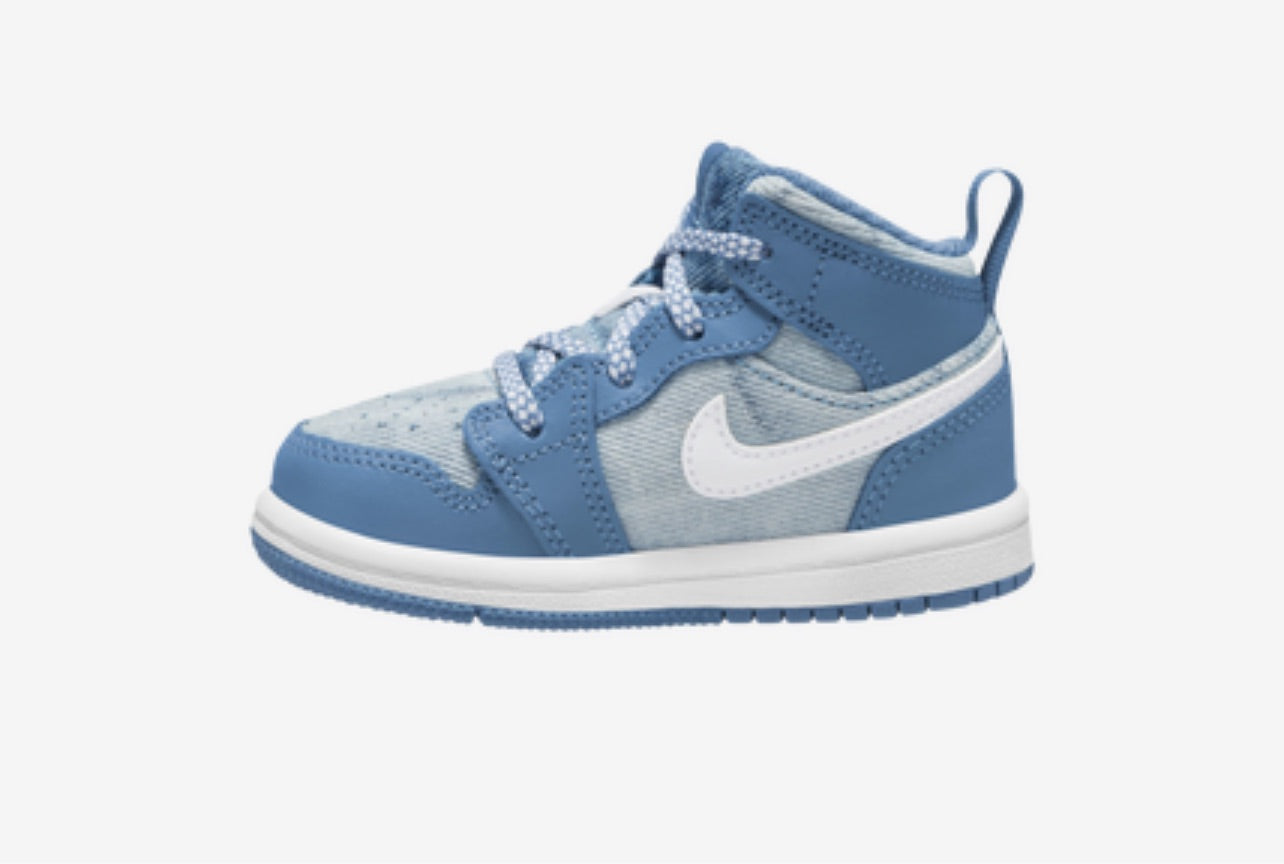 Air Jordan 1 Mid TD “WASHED DENIUM”