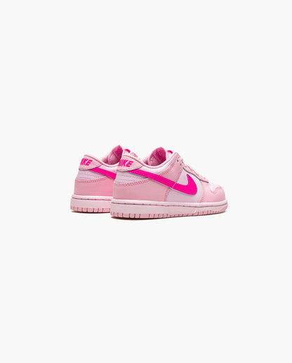 Nike Dunk Low (PS) “Triple Pink”