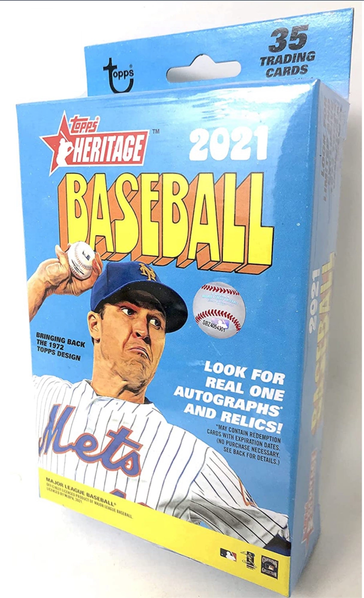 Topps 2021 Heritage Baseball Hanger Pack