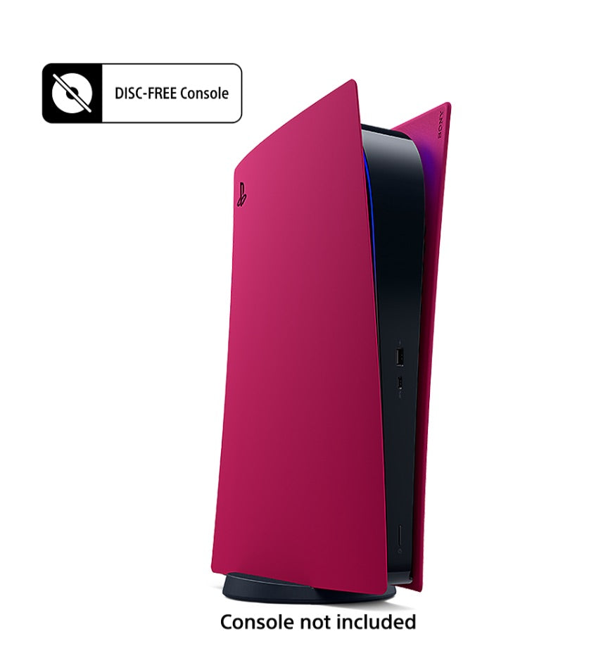 PS5™ Digital Edition Covers – Cosmic Red